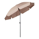 Sekey ∅ 200 cm parasol with valance, sun protection UV25+
